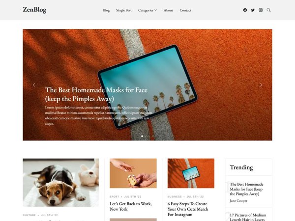 ZenBlog